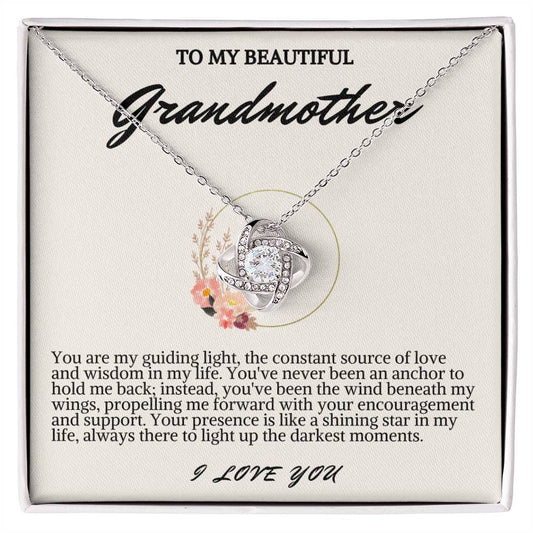 Grandmother Love Knot Necklace