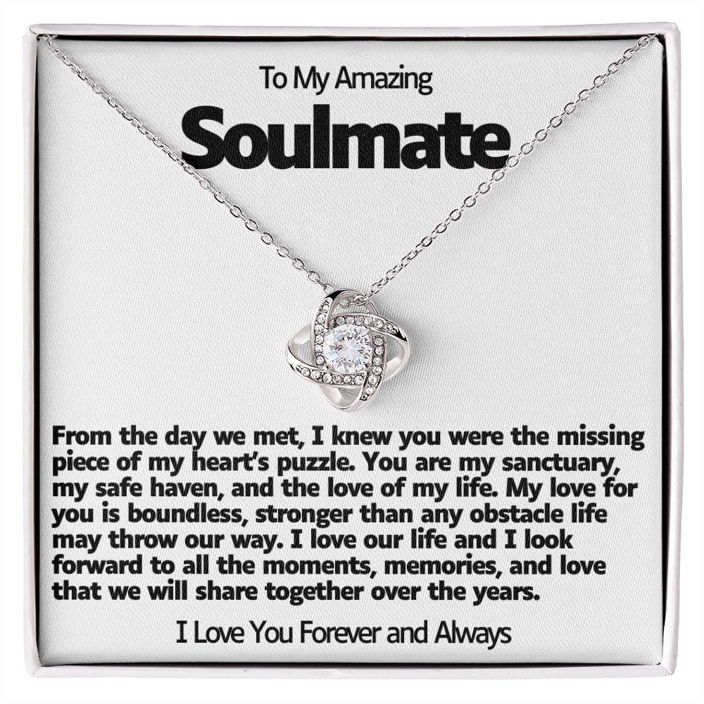 Soulmate Love knot Necklace