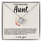 Aunt Love knot Necklace