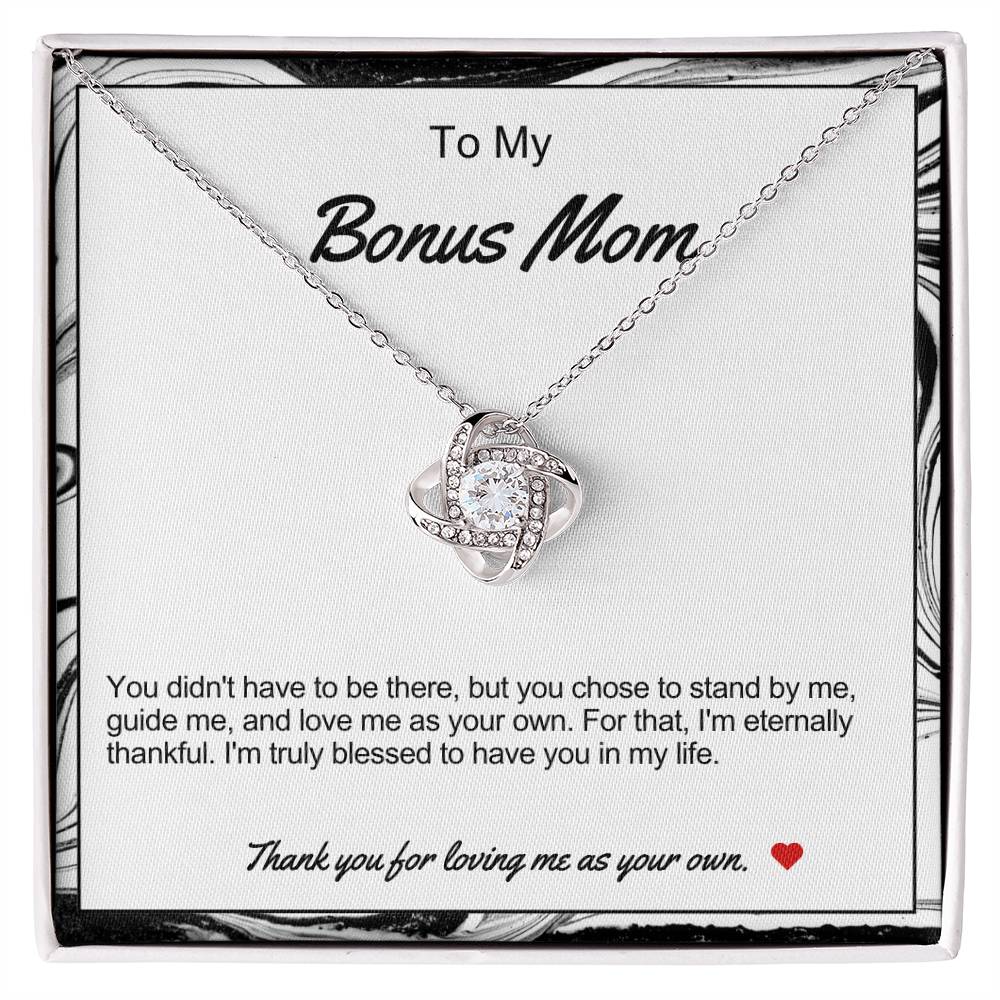 Bonus Mom Love Knot Necklace