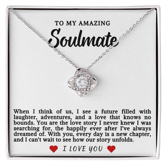 Soulmate Love Knot Necklace