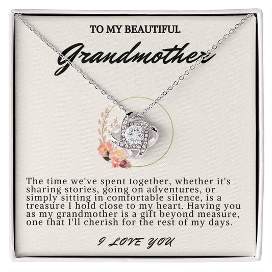 Grandmother Love Knot Necklace