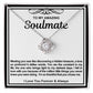 Soulmate Love Knot Necklace- Meeting You Was Like Discovering A Hidden Treasure
