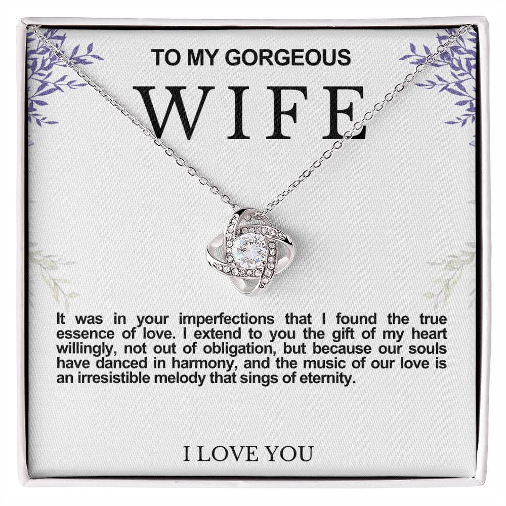 Wife Love Knot Necklace