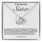 Sister Love Knot Necklace