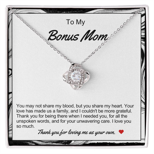 Bonus Mom Love Knot Necklace