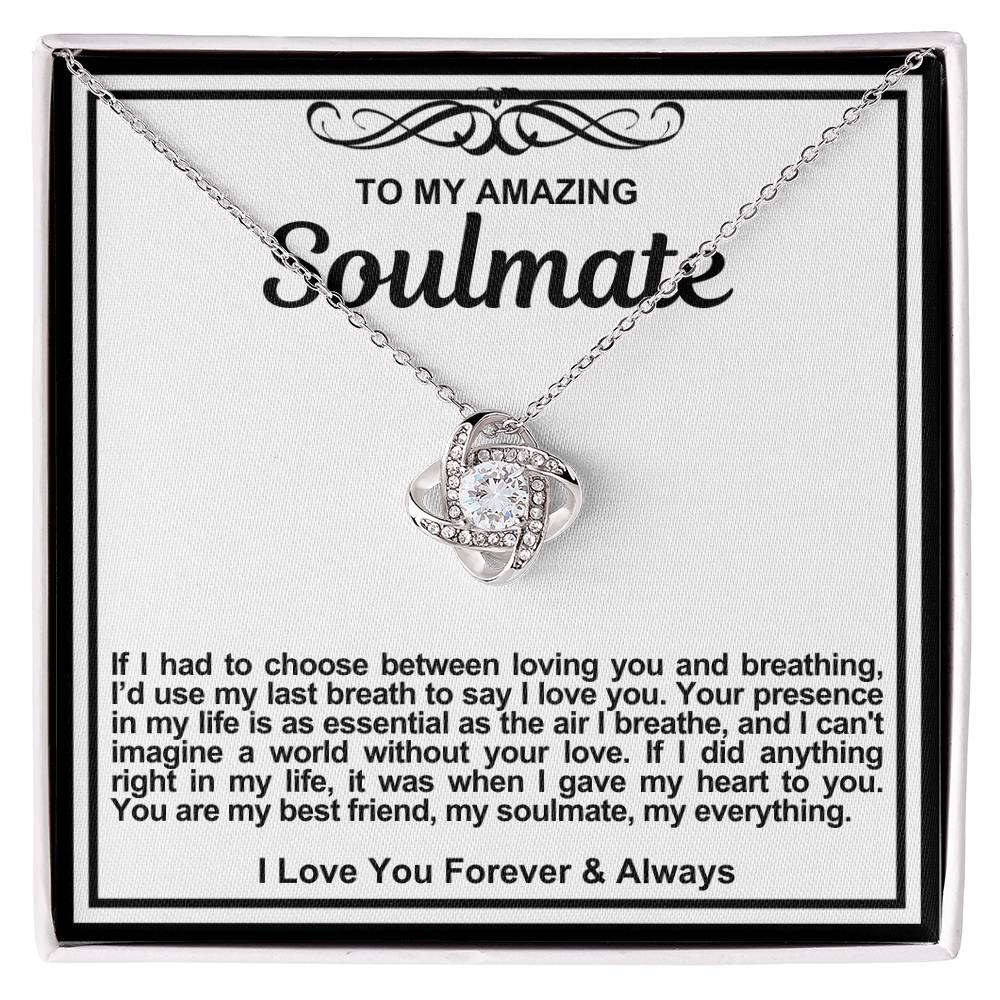 Soulmate Love Knot Necklace