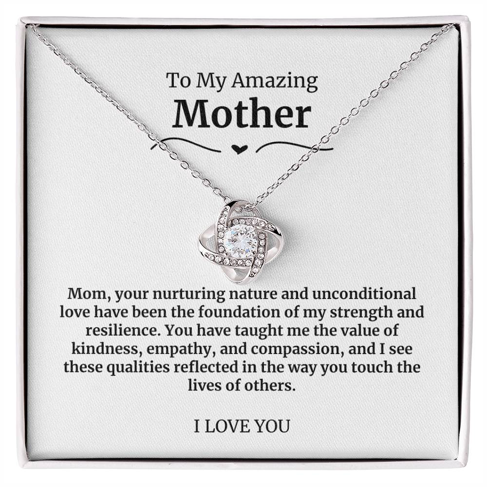 4 To My Amazing Mother Necklace