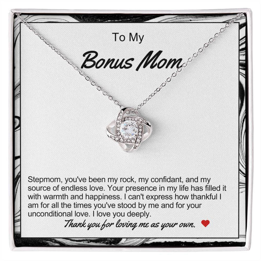 Bonus Mom Love Knot Necklace