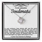 Soulmate Love Knot Necklace- In Your Embrace Time Stands Still