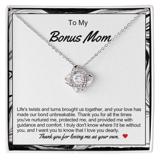 Bonus Mom Love Knot Necklace