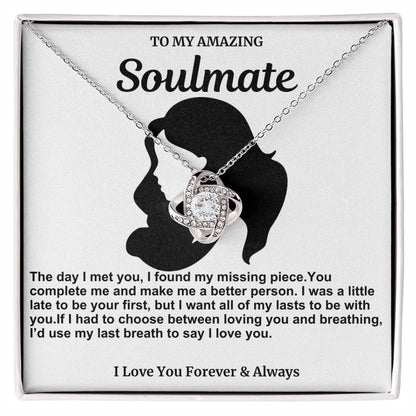 Soulmate Love Knot Necklace