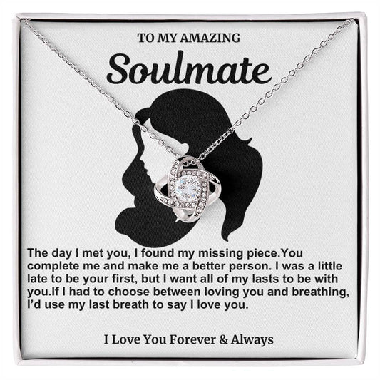 Soulmate Love Knot Necklace