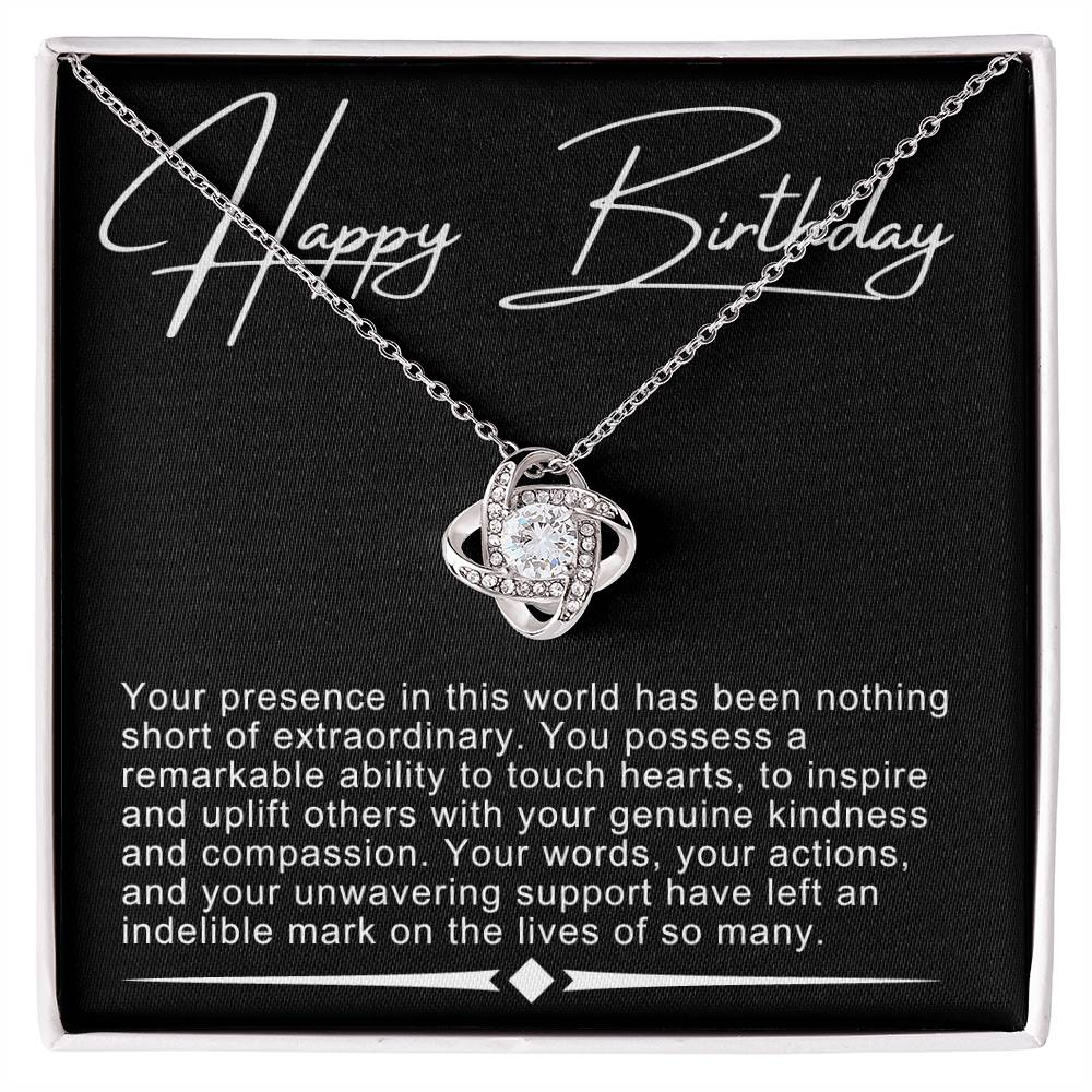 Happy Birthday Necklace