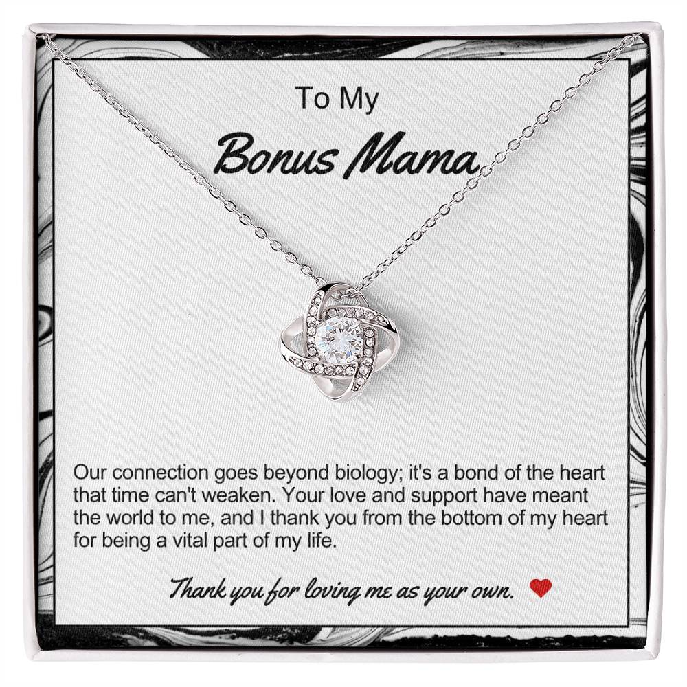 Bonus Mom Love Knot Necklace