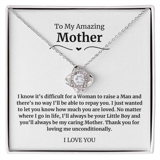 26 To My Amazing Mother Necklace