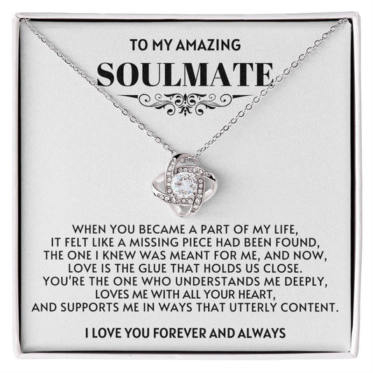 Soulmate Love Knot Necklace