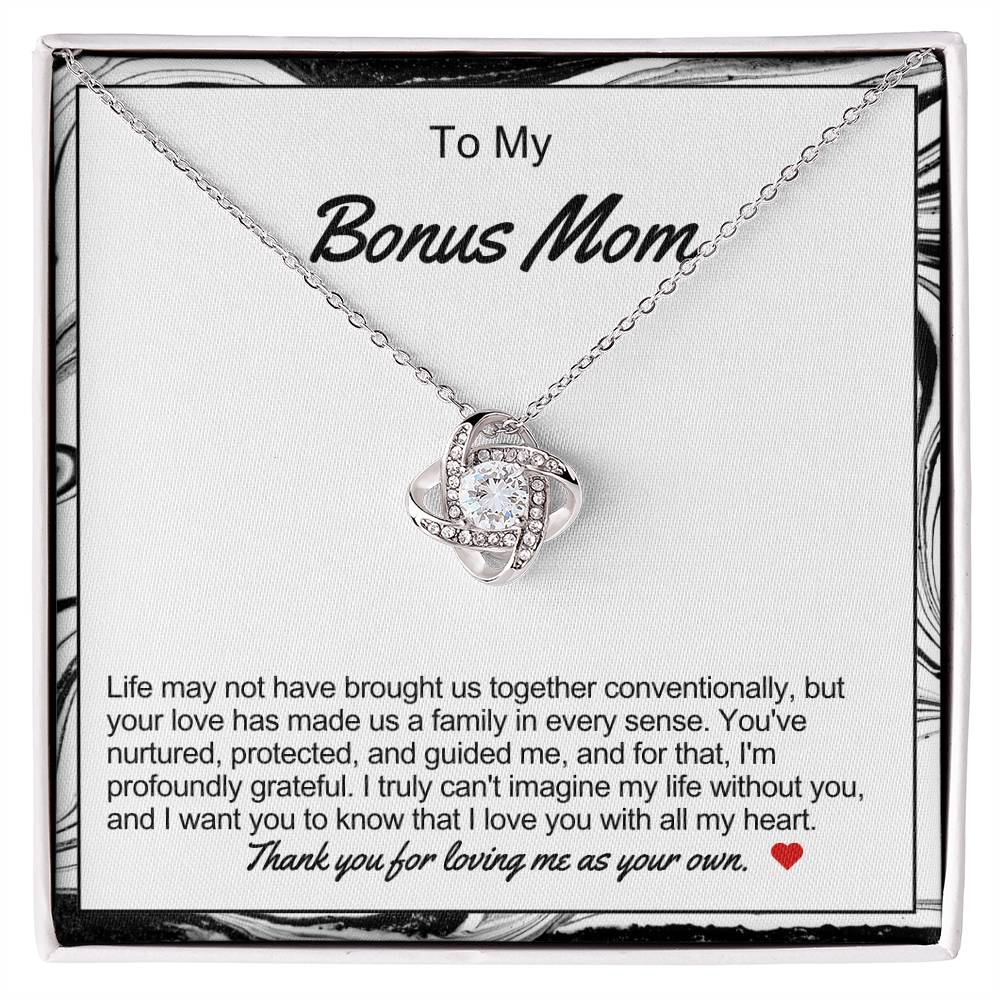 Bonus Mom Love Knot Necklace