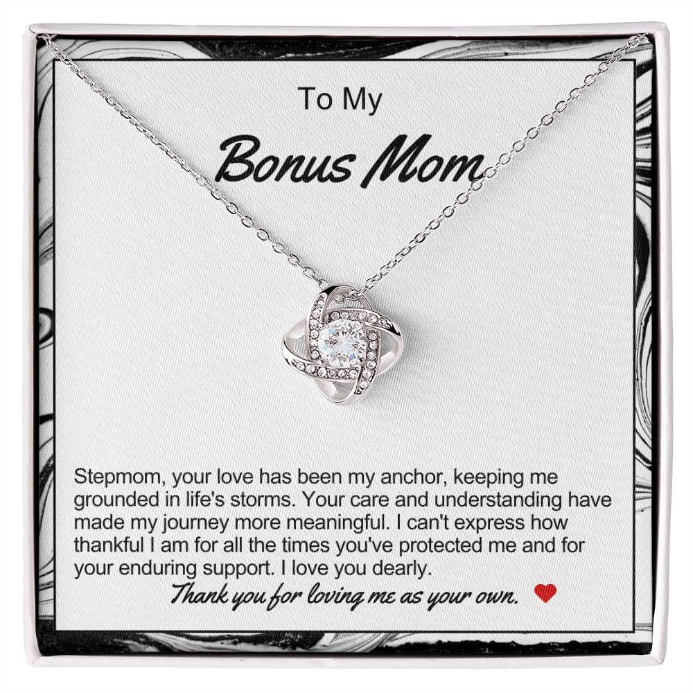 Bonus Mom Love Knot Necklace