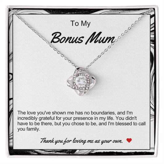 Bonus Mum Love Knot Necklace