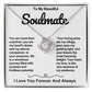 Soulmate Love Knot Valentine Necklace