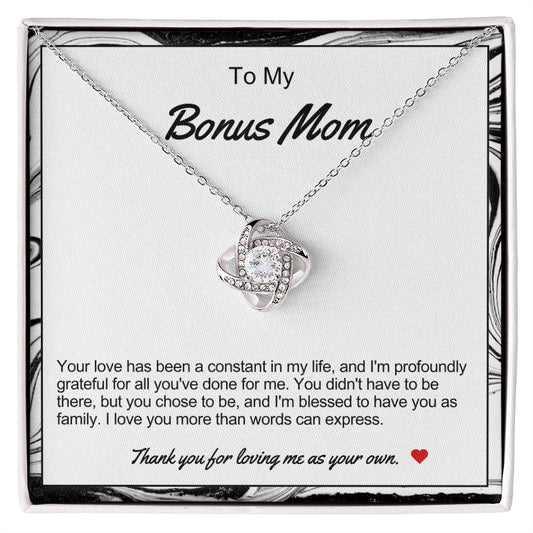 Bonus Mom Love Knot Necklace