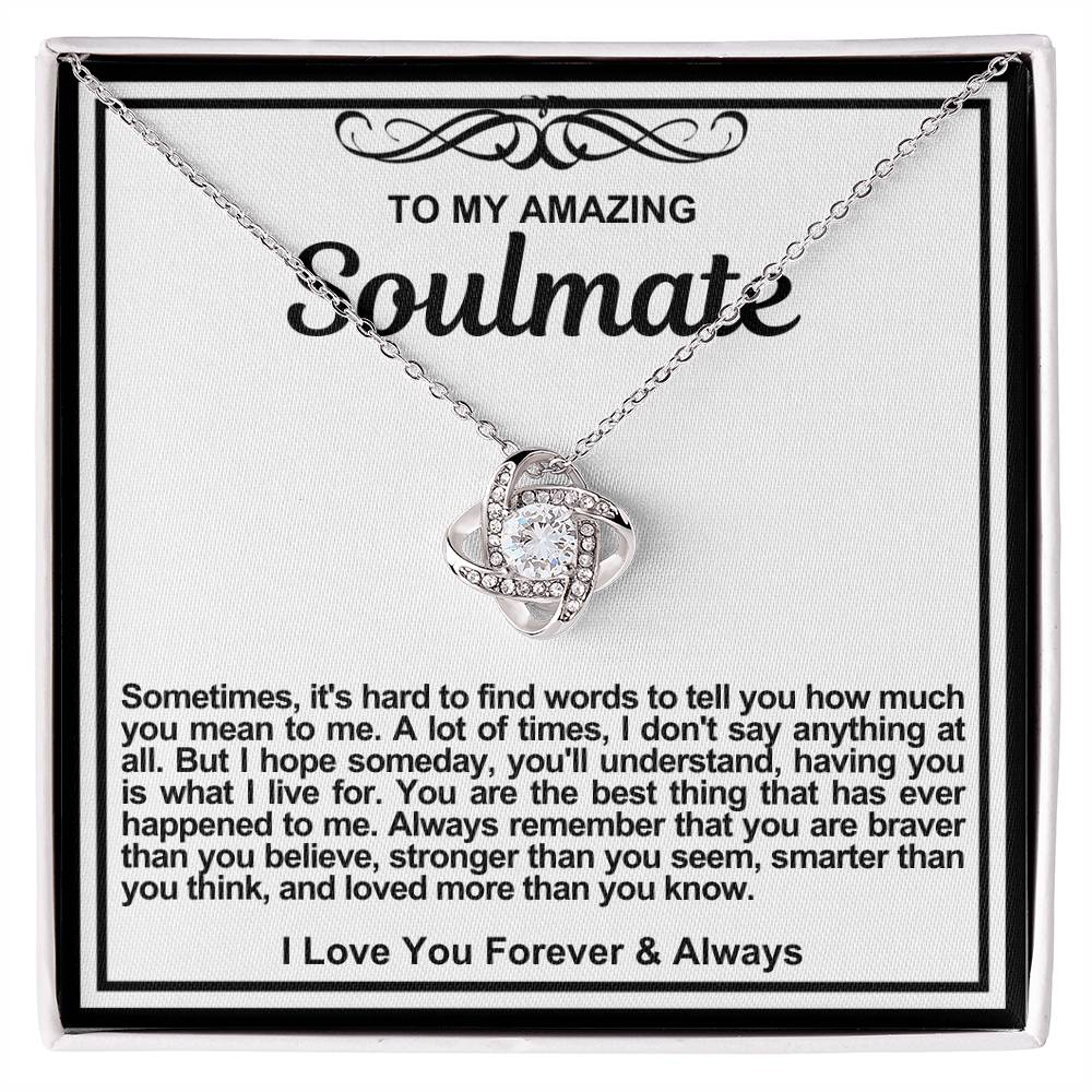 Soulmate Love Knot Necklace