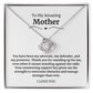 12 To My Amazing Mother Necklace