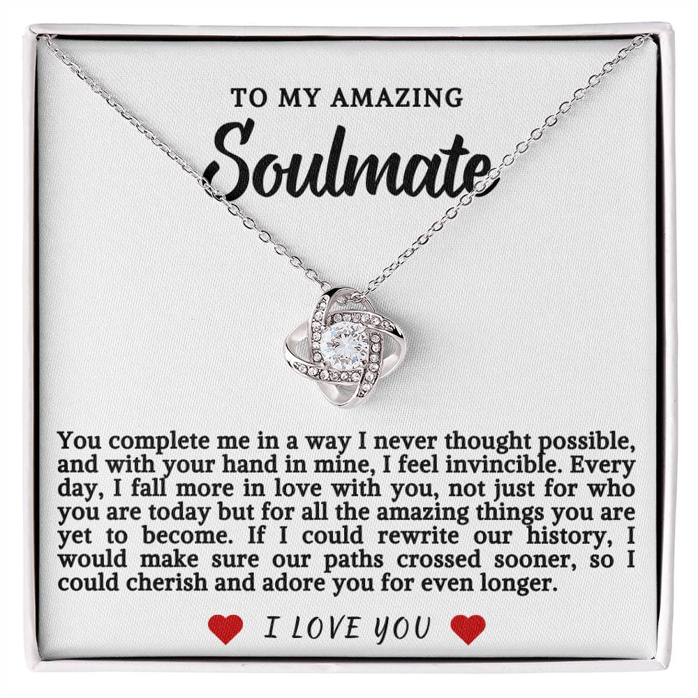 Soulmate Love Knot Necklace