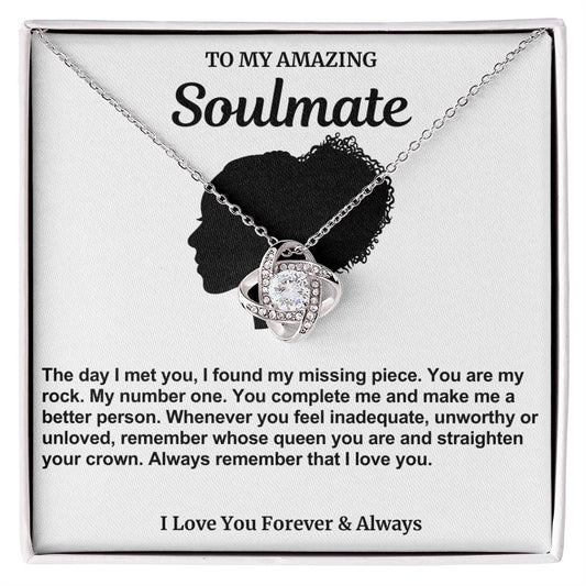 Soulmate Love Knot Necklace