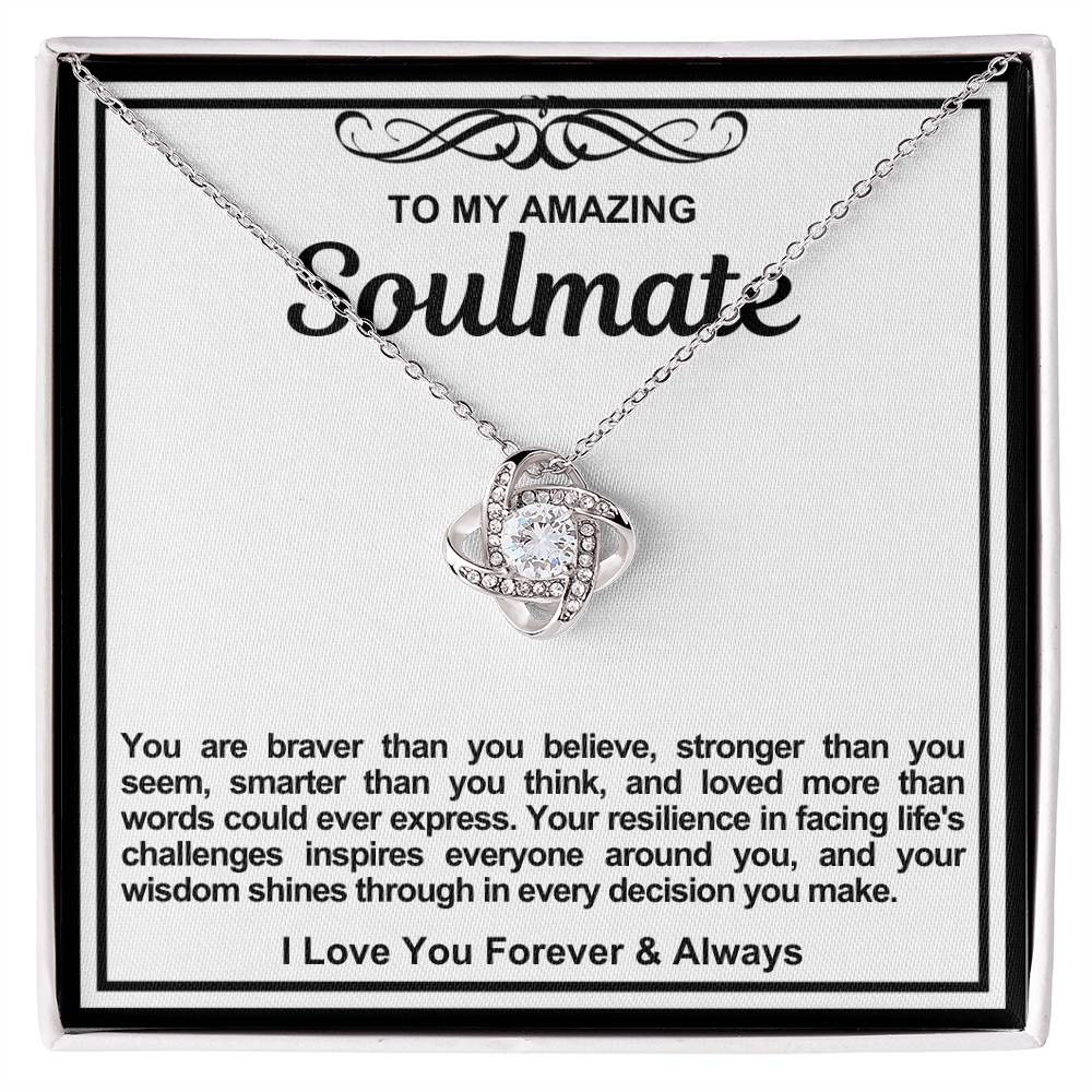 Soulmate Love Knot Necklace