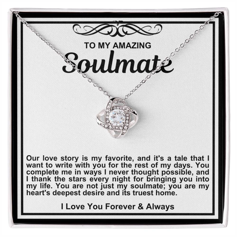 Soulmate Love Knot Necklace