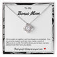 Bonus Mom Love Knot Necklace
