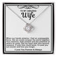 Wife Love Knot Necklace