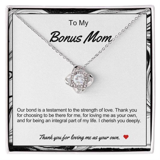 Bonus Mom Love Knot Necklace