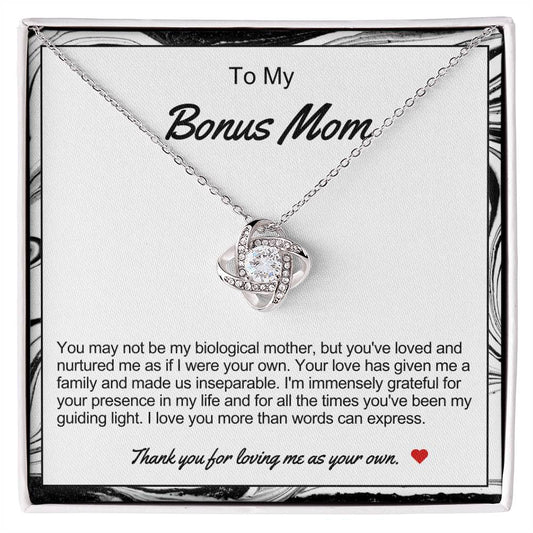 Bonus Mom Love Knot Necklace