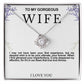 Wife Love Knot Necklace