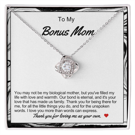 Bonus Mom Love Knot Necklace