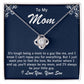 Mother Love Knot Necklace-You Will Always Be My Mom