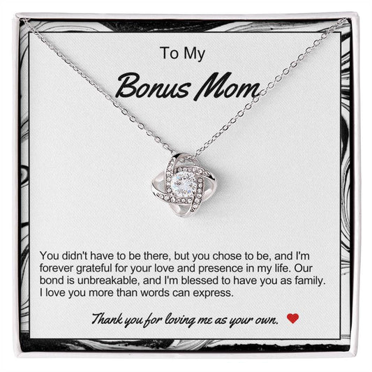 Bonus Mom Love Knot Necklace