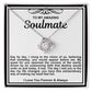 Soulmate Love Knot Necklace- The Day I Met You Is The Day My Life Changed