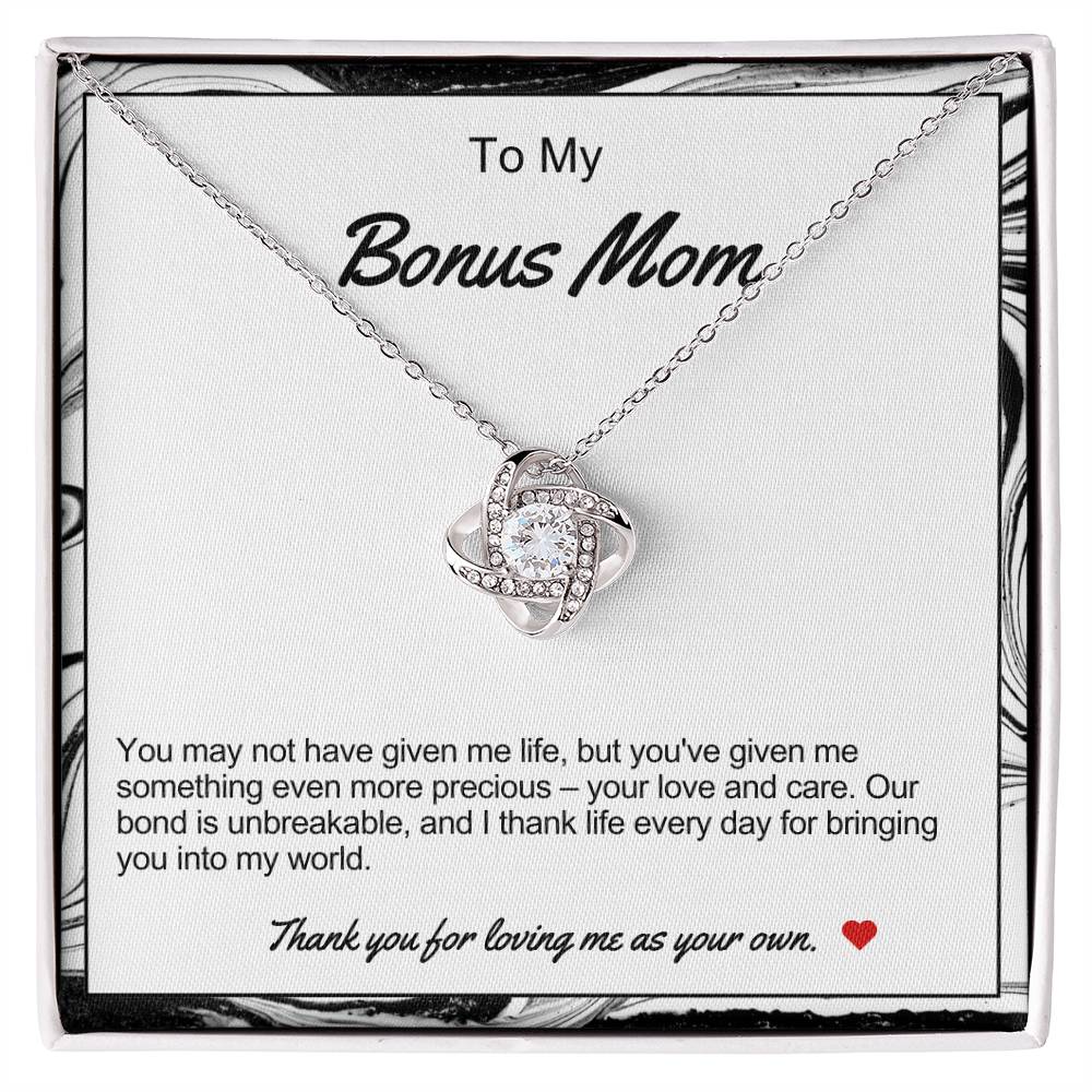 Bonus Mom Love Knot Necklace