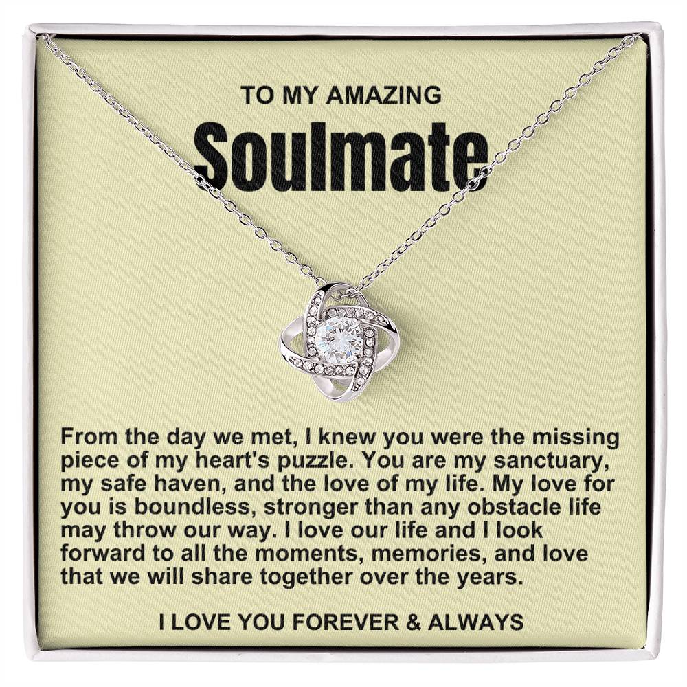 Soulmate Love Knot Necklace