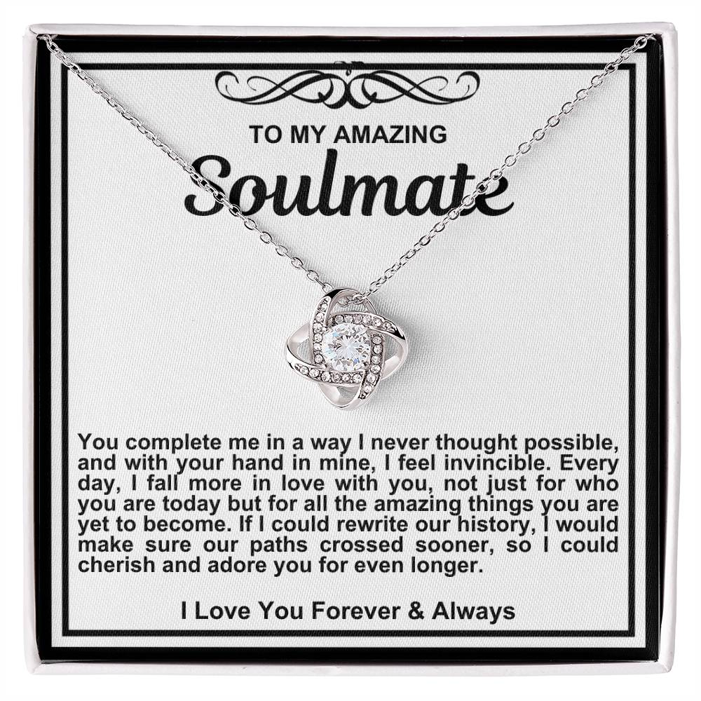 Soulmate Love Knot Necklace