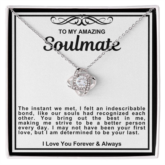 Soulmate Love Knot Necklace- Indescribable Bond