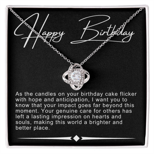 Happy Birthday Necklace