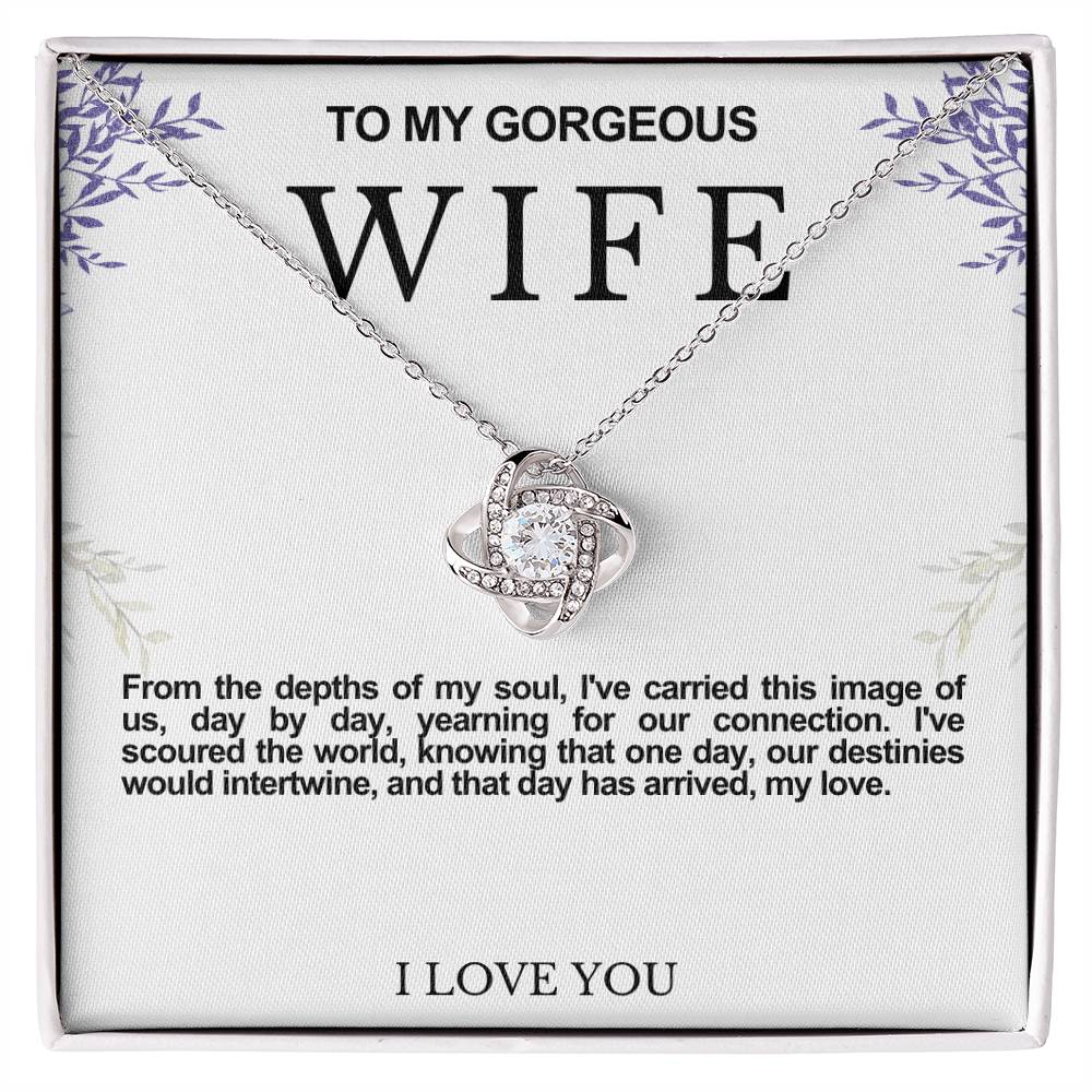 Wife Love Knot Necklace