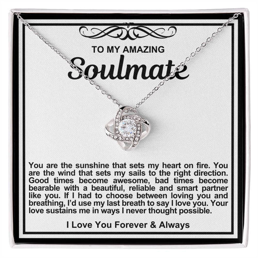 Soulmate Love Knot Necklace