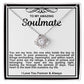 Soulmate Love Knot Necklace- You Hold The Key To My Heart