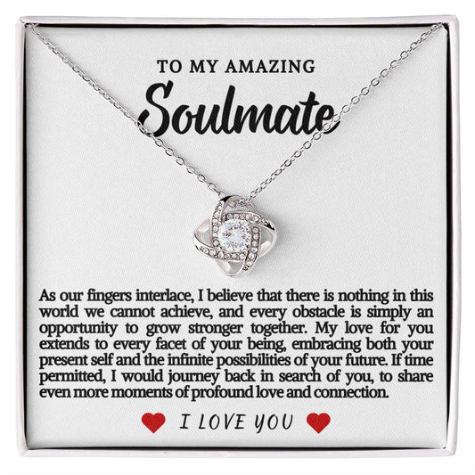 Soulmate Love Knot Necklace